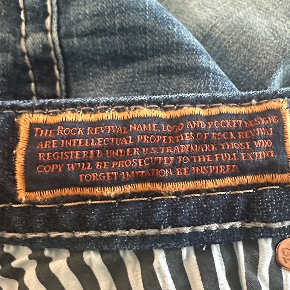 Rock Revival “Alaina” model denim jeans. Size 26/26 - Picture 7 of 7